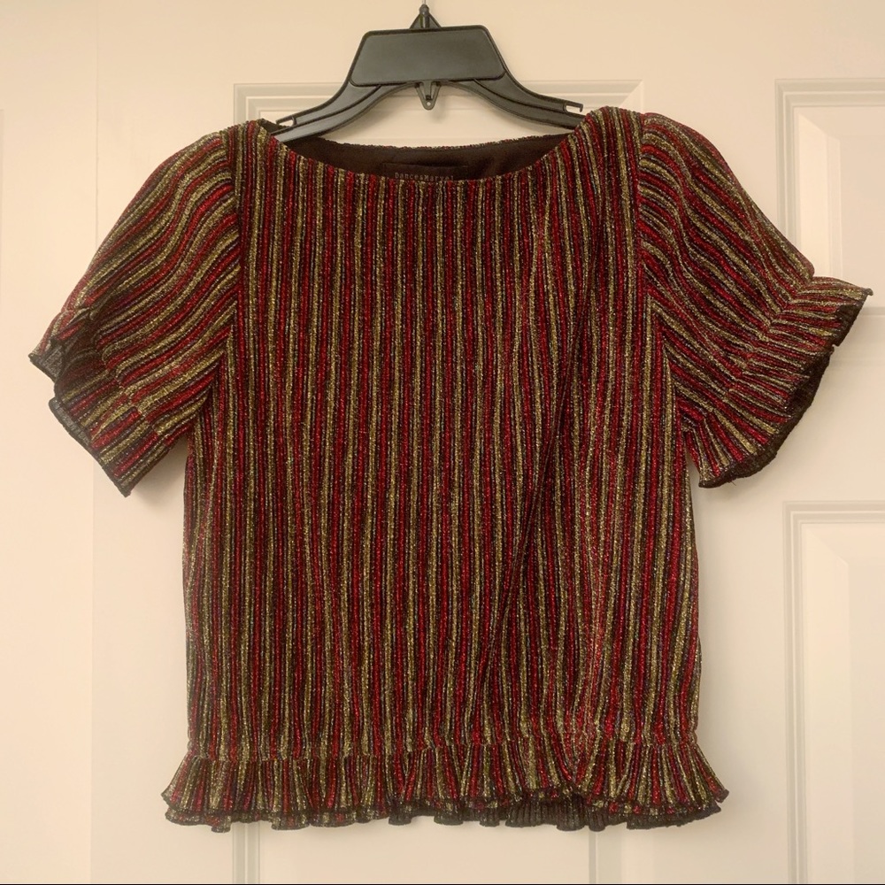 Dance & Marvel Festive Short Sleeve Top
